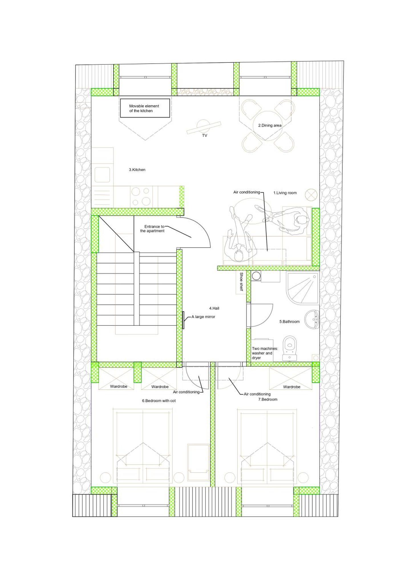 Downtown Apartment سيتينيي المظهر الخارجي الصورة